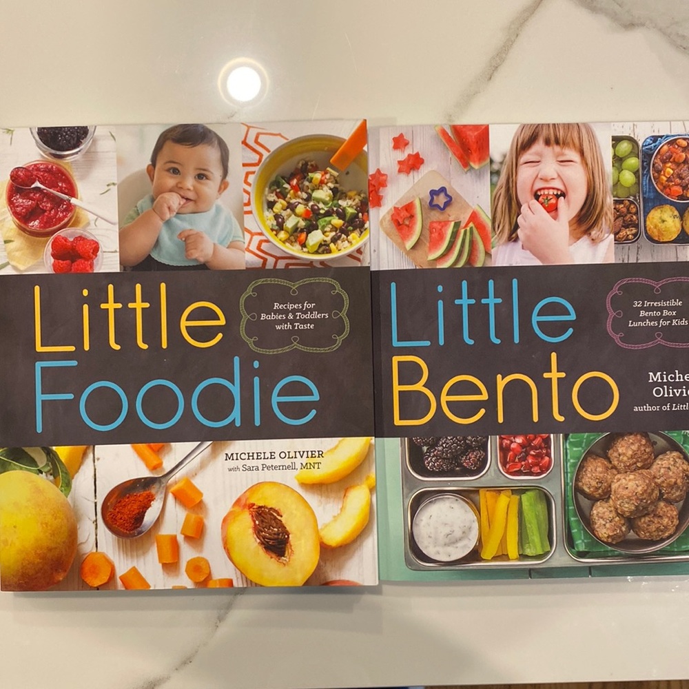 Cookbooks. Little Foodie and Little Bento Set